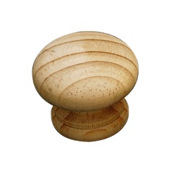Richelieu Hardware 703585 Eclectic Wood Knob - 703 in Pine
